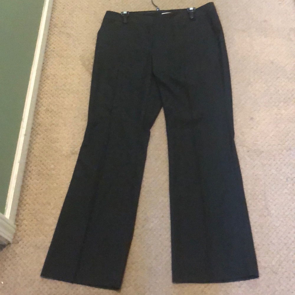 Navy blue with white dots dress pants...